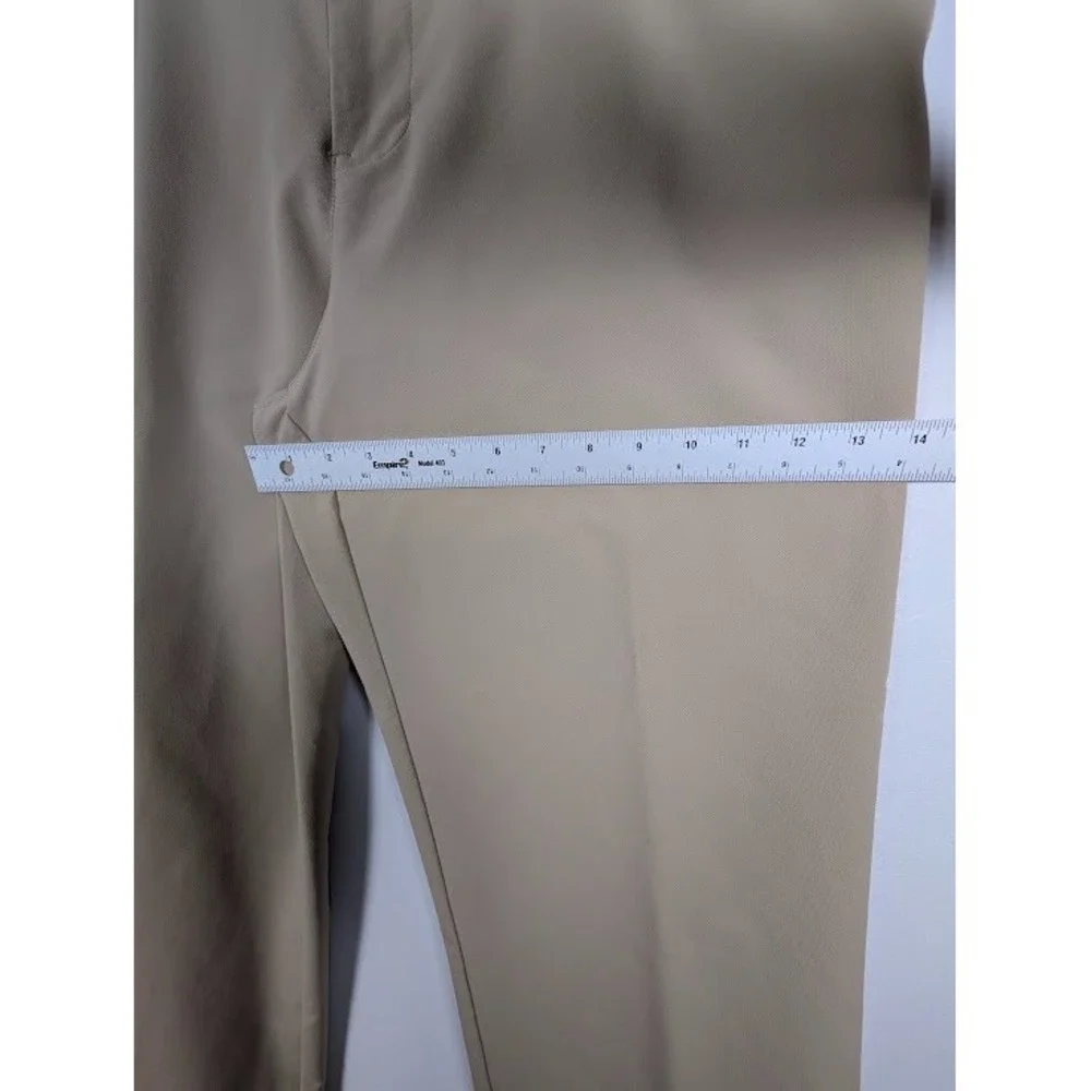 Banana Republic Performance Chinos Mens 38x32‎ (Fits 39x31) Tan Zipper Pockets